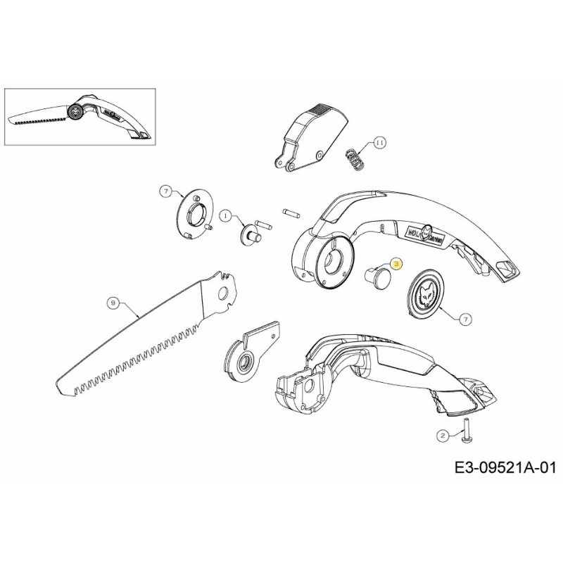 Mutter:HGE:M6 712-05155 Original MTD