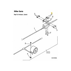 TUERCA: HEXAGONAL: M4: DIN 985 712-0636 ORIGINAL MTD | Newgardenstore.eu