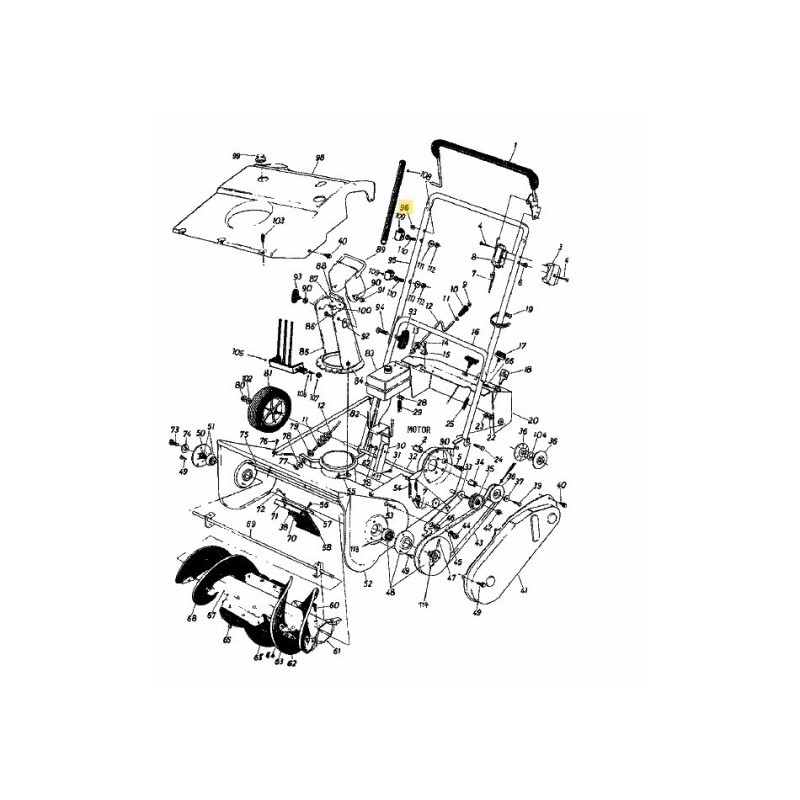 NUT:CAP SPEED: .3125 DIA 726-0135 ORIGINAL MTD
