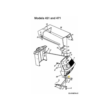 TUERCA: CLIP EN: U: 5/16-18: TIPO U 726-0211 ORIGINAL MTD | Newgardenstore.eu