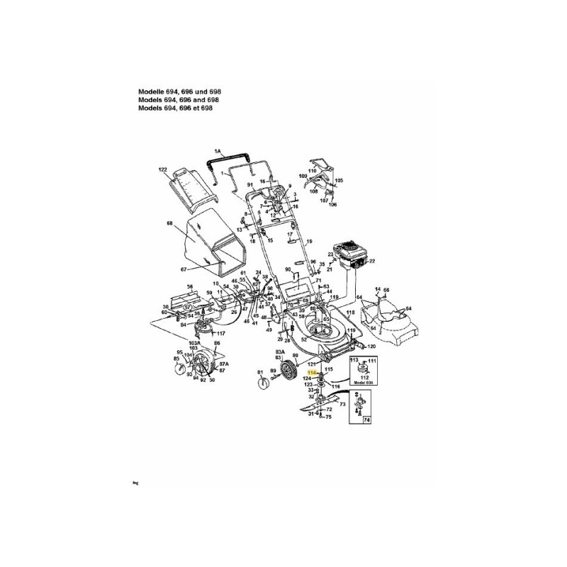 ESPACIADOR: .880 DI x 1.280 x .240 748-0358 ORIGINAL MTD