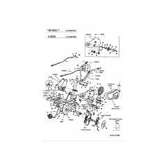 Mutter, U-Clip 092.48.603 Original MTD