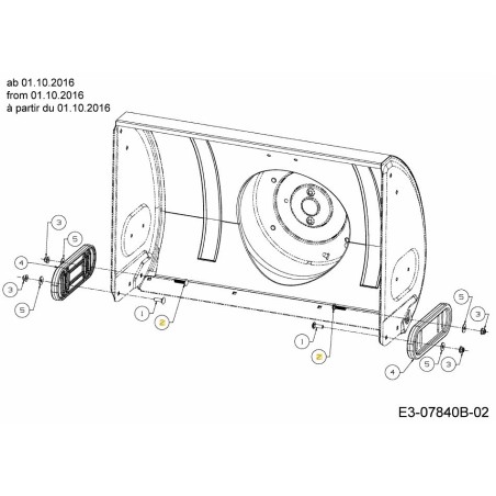 Boulon CRG:5/16-18X1.25:GR5:SPEC 710-04821 ORIGINAL MTD | Newgardenstore.eu