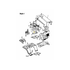 ZIP-DREHVERSCHLUSS (FÜR Ò 1/4 712-0185 ORIGINAL MTD) | Newgardenstore.eu