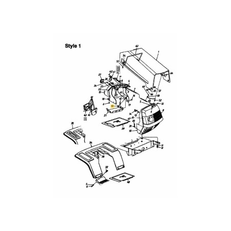 ZIP-DREHVERSCHLUSS (FÜR Ò 1/4 712-0185 ORIGINAL MTD) | Newgardenstore.eu