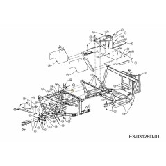 TUERCA: A PRESIÓN: DIÁMETRO 0,25 726-04012 ORIGINAL MTD | Newgardenstore.eu