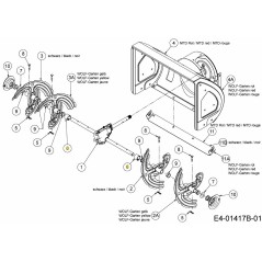 DISTANZIATORE 1,25OD x 0,75ID x 1,00 LG 731-04870 ORIGINALE MTD