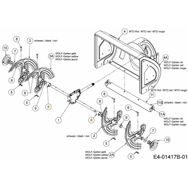 DISTANZIATORE 1,25OD x 0,75ID x 1,00 LG 731-04870 ORIGINALE MTD