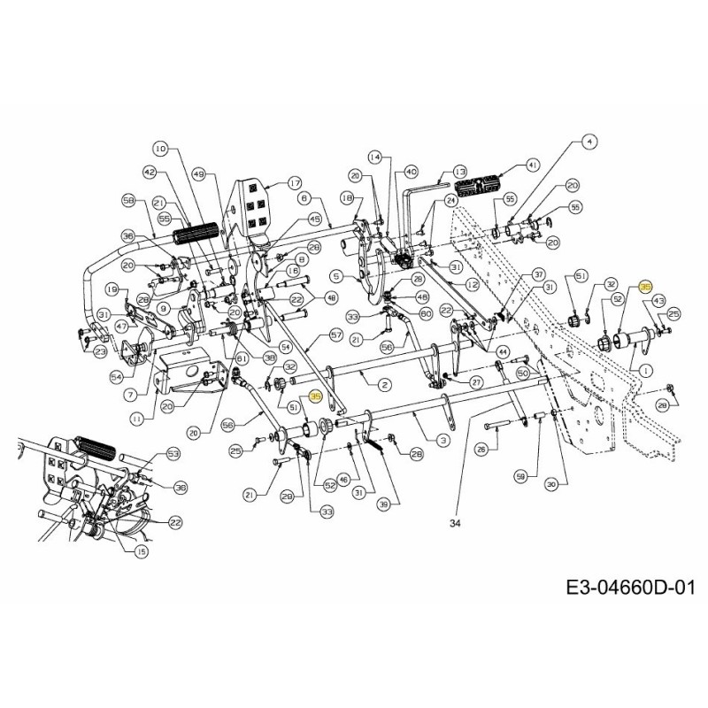 ENTRETOISE : 1,50ODX1,00IDX1,00LG 731-05163 ORIGINAL MTD