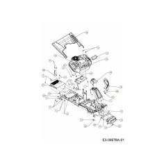 TUERCA: ALA: 1/4-20: NYLON: BLOQUEO 712-0397A ORIGINAL MTD | Newgardenstore.eu