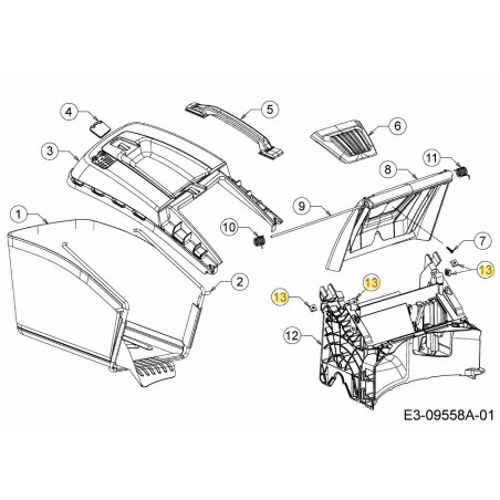 TUERCA:SQLK:1/4-20 712-05020 ORIGINAL MTD | Newgardenstore.eu