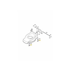 Verriegelungsstange 4212305 ORIGINAL MTD