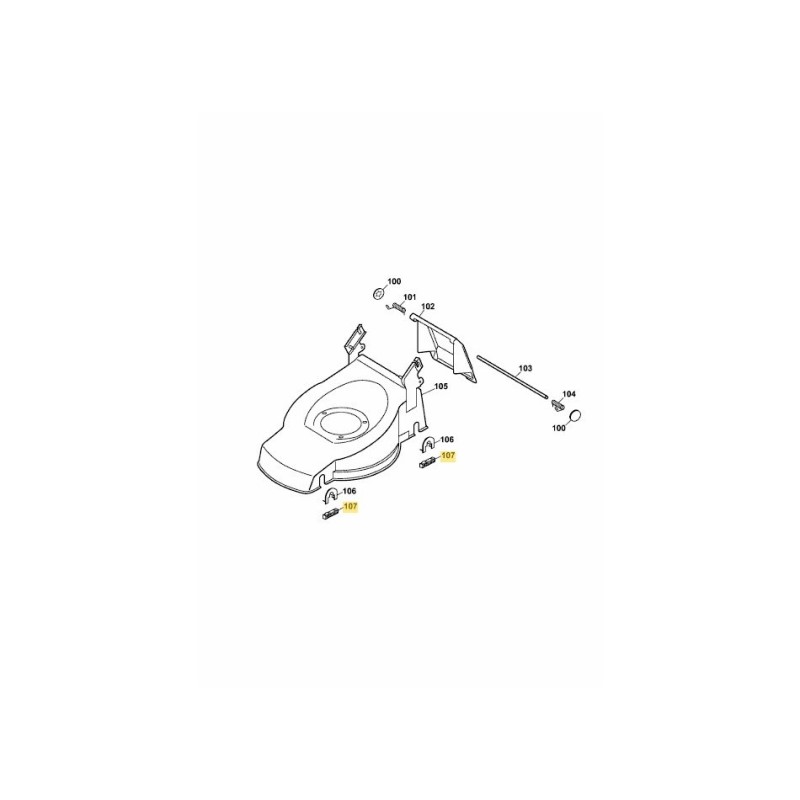 LOCKING BAR 4212305 ORIGINAL MTD LOCKING BAR 4212305 ORIGINAL MTD