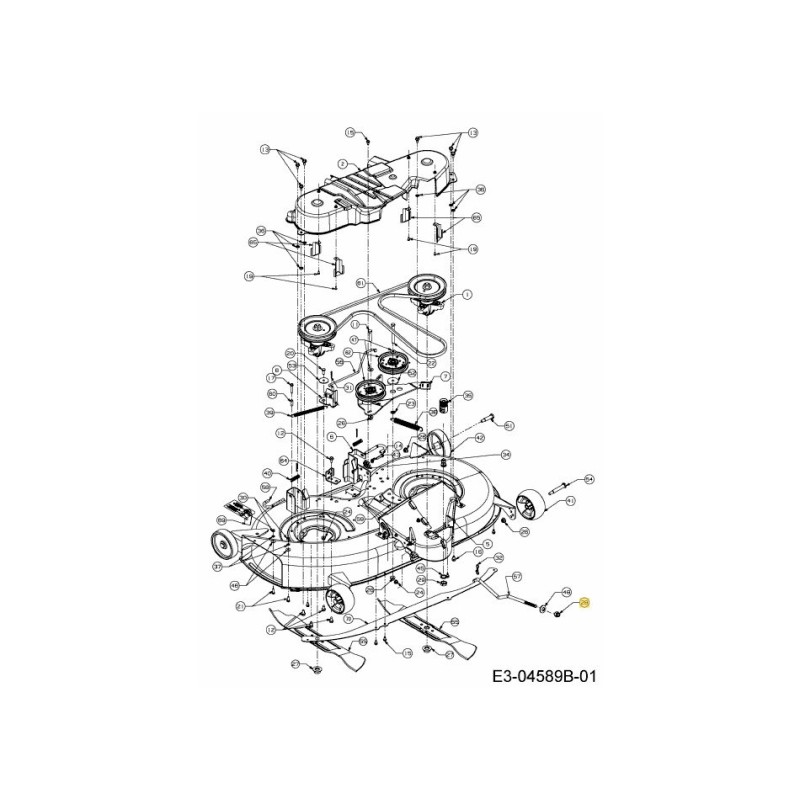 NUT:HEXFLXLK:1/2-13:GR2 712-04243 ORIGINAL MTD