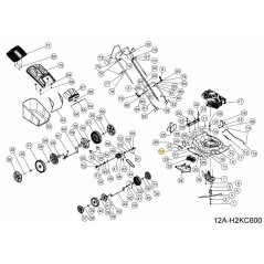SUPPORT DE BLOC FIXE 092.70.035 ORIGINAL MTD | Newgardenstore.eu