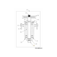 TUERCA: HEXFLG: 5/8-18: GR8 712-05203 ORIGINAL MTD | Newgardenstore.eu