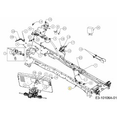 TUERCA:HEX:JAMLK:1/4-20:GRN2:NYL 712-05106 ORIGINAL MTD | Newgardenstore.eu