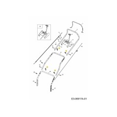 TUERCA: ALA: M8 X 1.25: NEGRO LOBO 720-04166 ORIGINAL MTD | Newgardenstore.eu