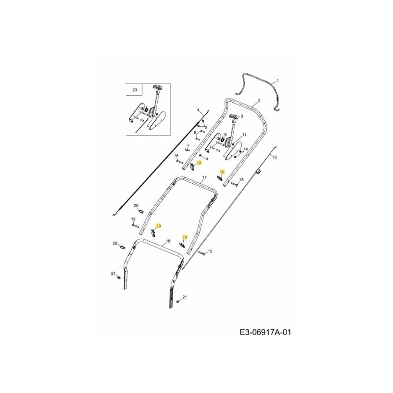 DADO ALA M8 X 1,25 NERO LUPO 720-04166 ORIGINALE MTD