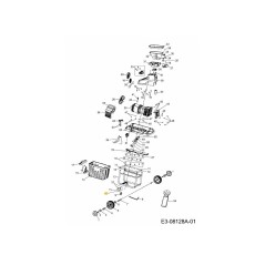 Coussinet de pied 092.64.074 Original MTD