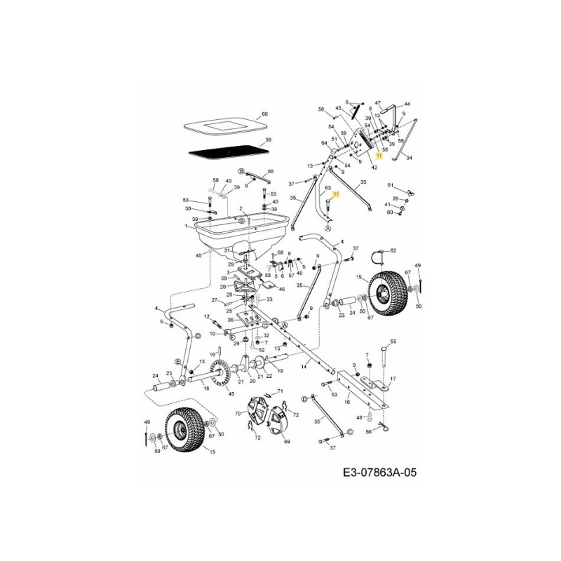 Sechskantschraube AF-43084 Original MTD