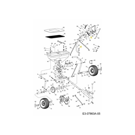 SCREW, HEX CAP AF-43084 ORIGINAL MTD | Newgardenstore.eu