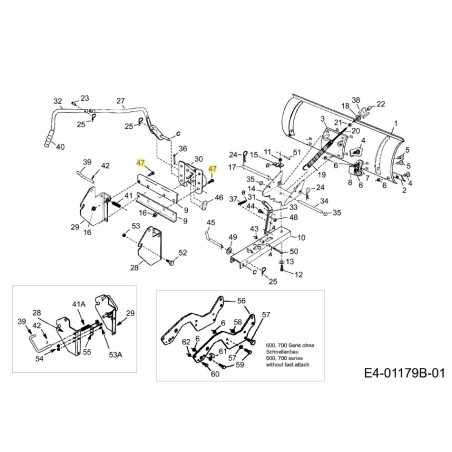 SCHRAUBE, HEX 3/8-16x3/4 GR 5 PLTD AF-43407 ORIGINAL MTD | Newgardenstore.eu