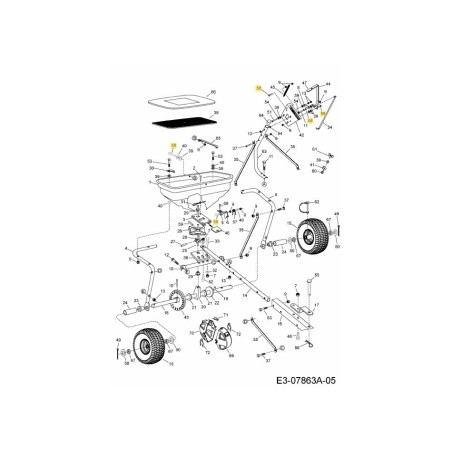 SCHRAUBE, HEX 1/4-20x1 GR 5 AF-43661 ORIGINAL MTD | Newgardenstore.eu
