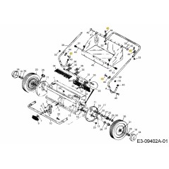 TORNILLO-TORX HD AF-43978 ORIGINAL MTD | Newgardenstore.eu