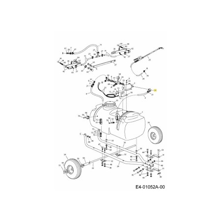 WINKEL 3/8 NPTX 1/2" BARB AF-46277 ORIGINAL MTD | Newgardenstore.eu