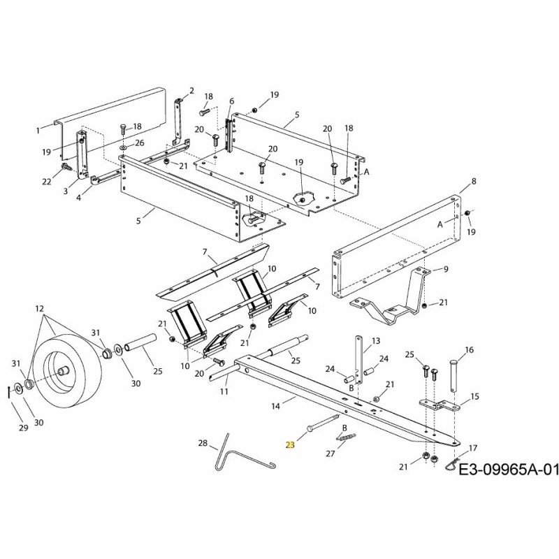 BOLT-TORX HD AF-46782 ORIGINAL MTD