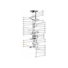 TELAIO GUARNIZIONE 0760371 ORIGINALE MTD | Newgardenstore.eu