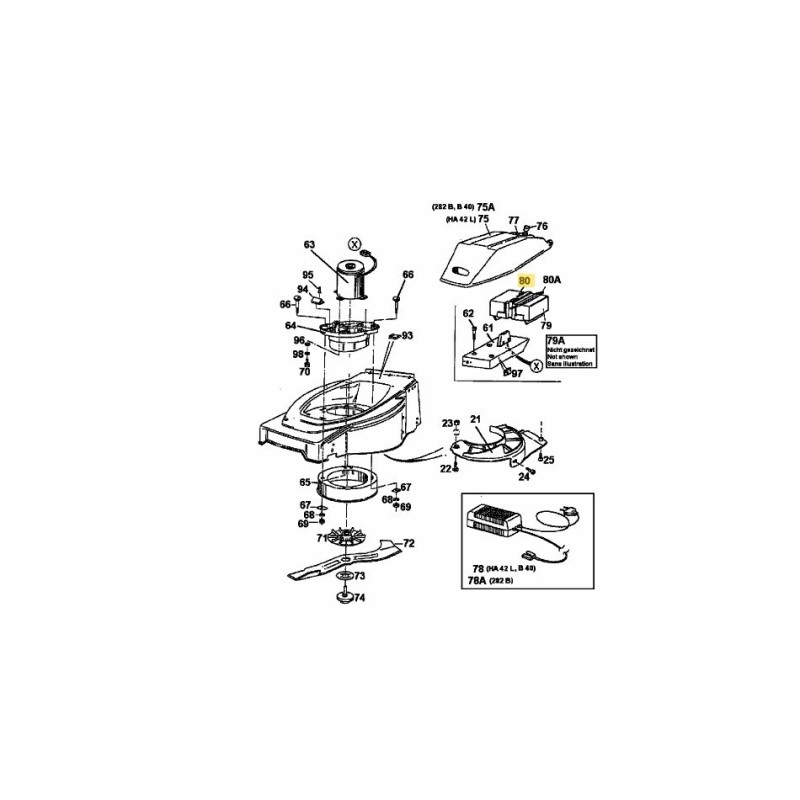 40A Sicherung 000.81.502 ORIGINAL MTD 40A Sicherung 000.81.502 ORIGINAL MTD