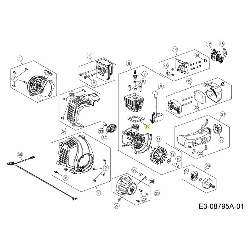Zylinderkopfdichtung 753-06827 Original MTD