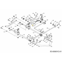 TUERCA: HEXFLGLK: 3/8-16: GRF: CTRLK 712-05007 ORIGINAL MTD | Newgardenstore.eu
