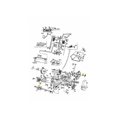 Sechskantmutter 712-0627 Original MTD | Newgardenstore.eu