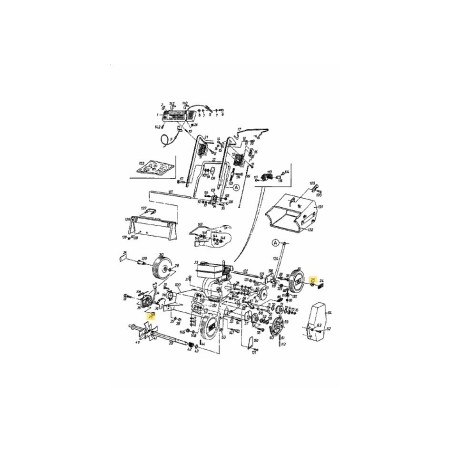 Sechskantmutter 712-0627 Original MTD | Newgardenstore.eu