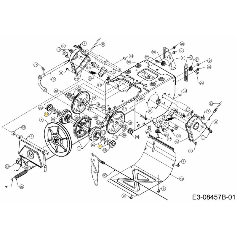 RONDELLE 736-05031 ORIGINALE MTD