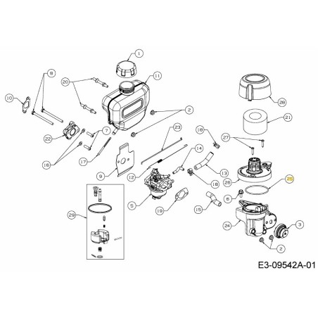 SELLO DE ACEITE 721-04838 ORIGINAL MTD | Newgardenstore.eu