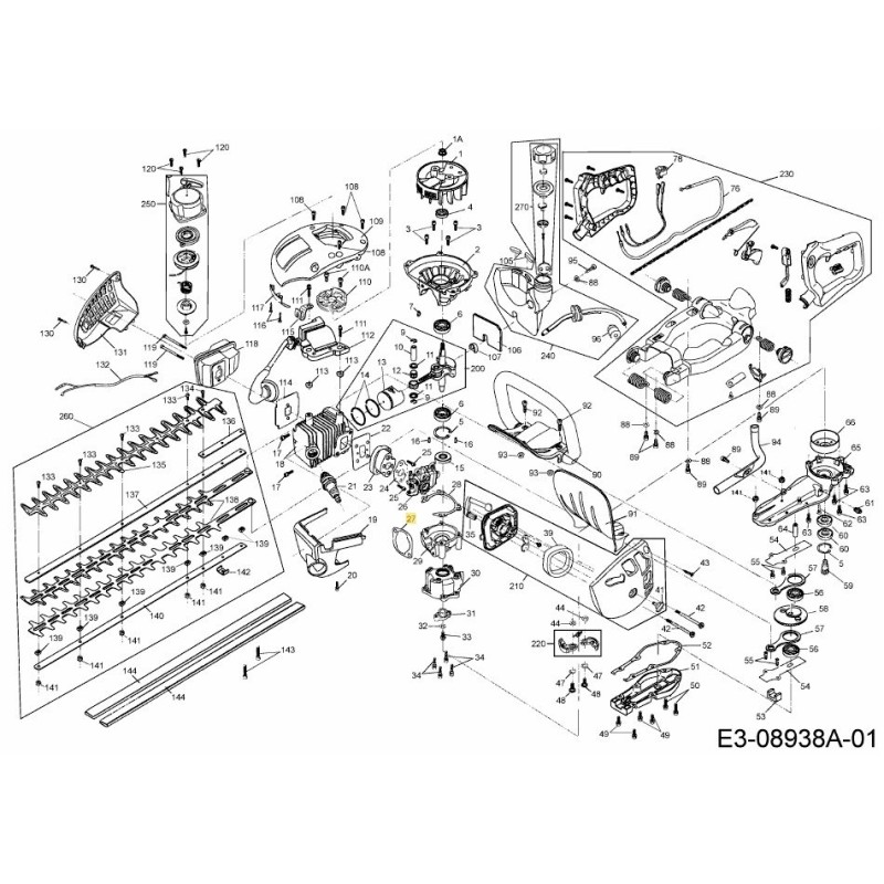 GASKET CYLINDER 092.63.624 ORIGINAL MTD