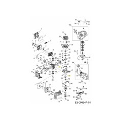 Zylinderkopfdichtung 092.63.816 Original MTD | Newgardenstore.eu