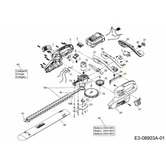 TRIGGER SWITCH REAR 731-10801 ORIGINAL MTD | Newgardenstore.eu