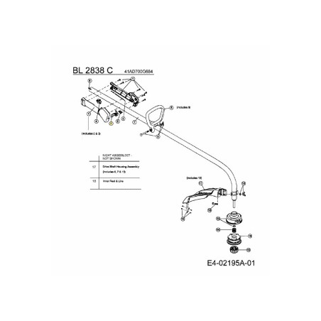 THROTTLE CONTROL LEVER 753-04119 ORIGINAL MTD | Newgardenstore.eu
