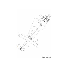 TUERCA HEXAGONAL LCK 712-04035 ORIGINAL MTD