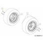 TUERCA: LUG: 1/2-20: GRA YLW 712-04311 ORIGINAL MTD
