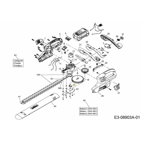 BLOQUE EXCÉNTRICO 717-05289 ORIGINAL MTD | Newgardenstore.eu