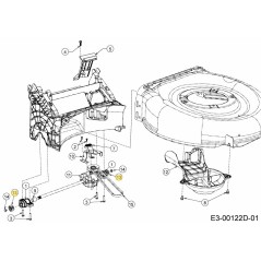 Antriebsritzel 717-05445 Original MTD | Newgardenstore.eu