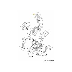 Scharnier 4939316 Original MTD