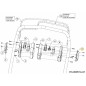 CARCASA:CONT:ABRAZADERA R 731-13015B ORIGINAL MTD