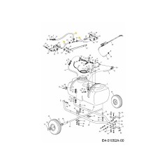TUBO AF-47392 ORIGINALE MTD
